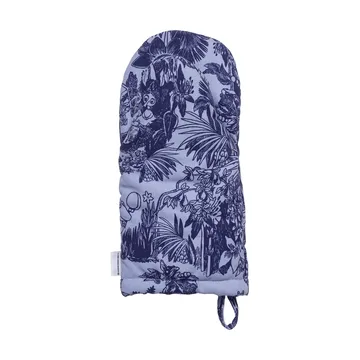 Mystikens skog Mumin oven glove - Blue, 15x34 cm - Moomin Arabia