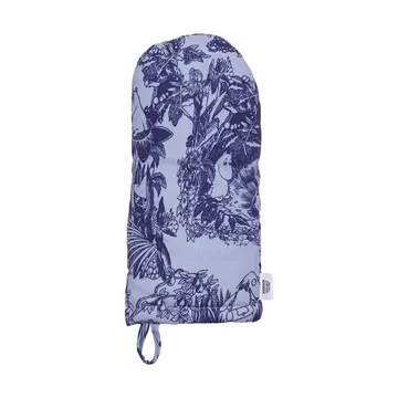 Mystikens skog Mumin oven glove - Blue, 15x34 cm - Moomin Arabia