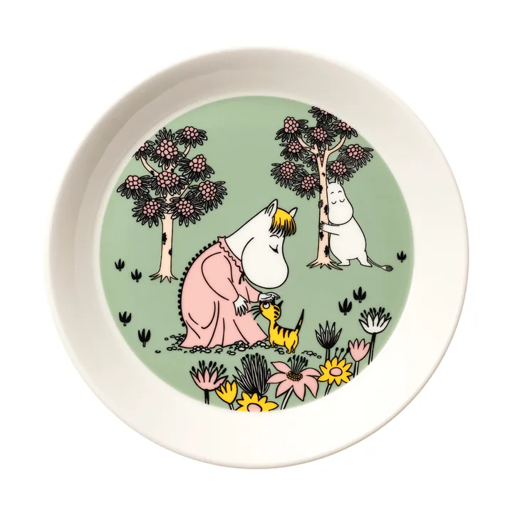 Omtanke Moomin Plate - Ø19 cm - Moomin Arabia