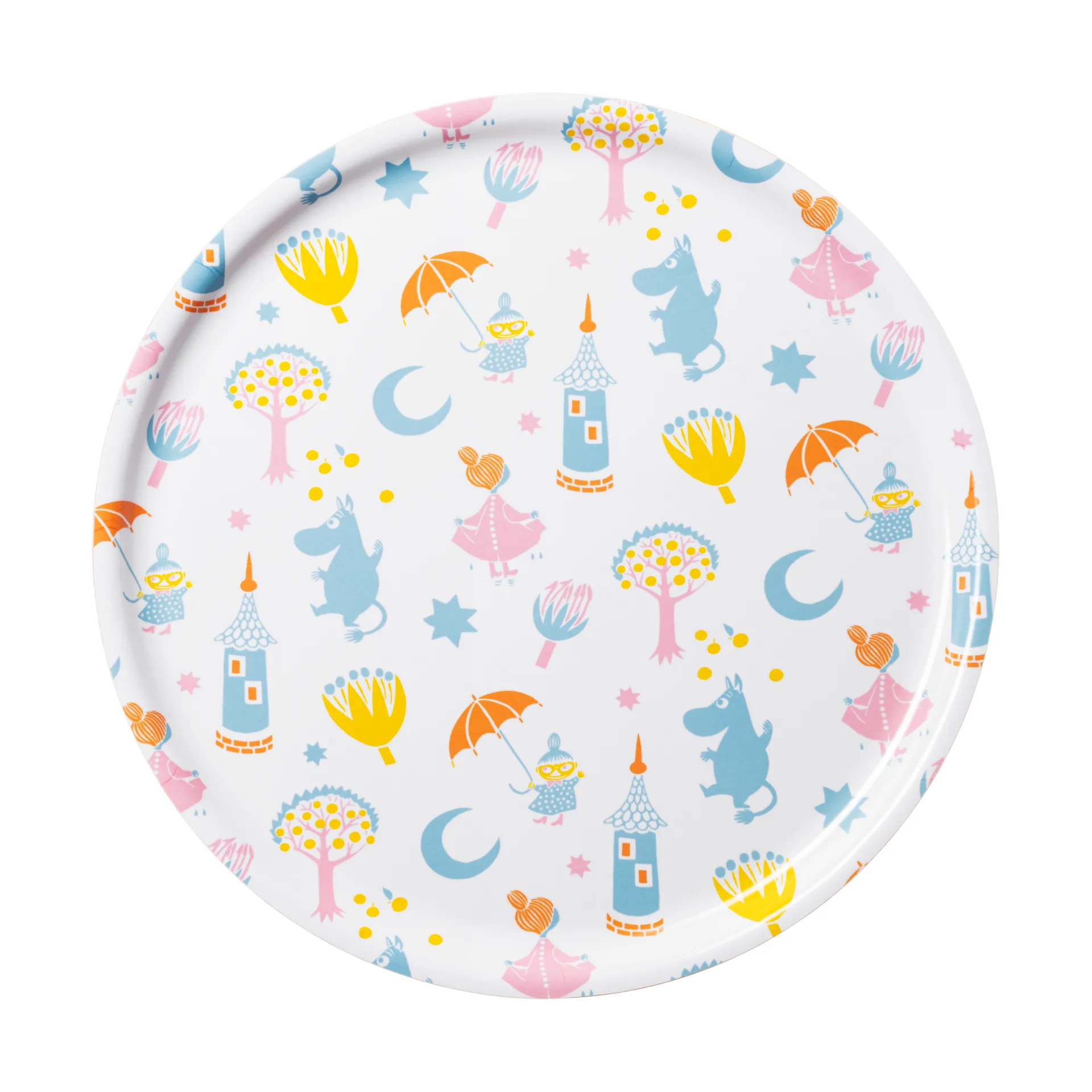 Party Moomin tray, Ø35 cm Moomin Arabia