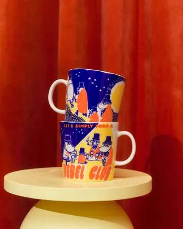 Rebel Club Moomin mug - 40 cl - Moomin Arabia