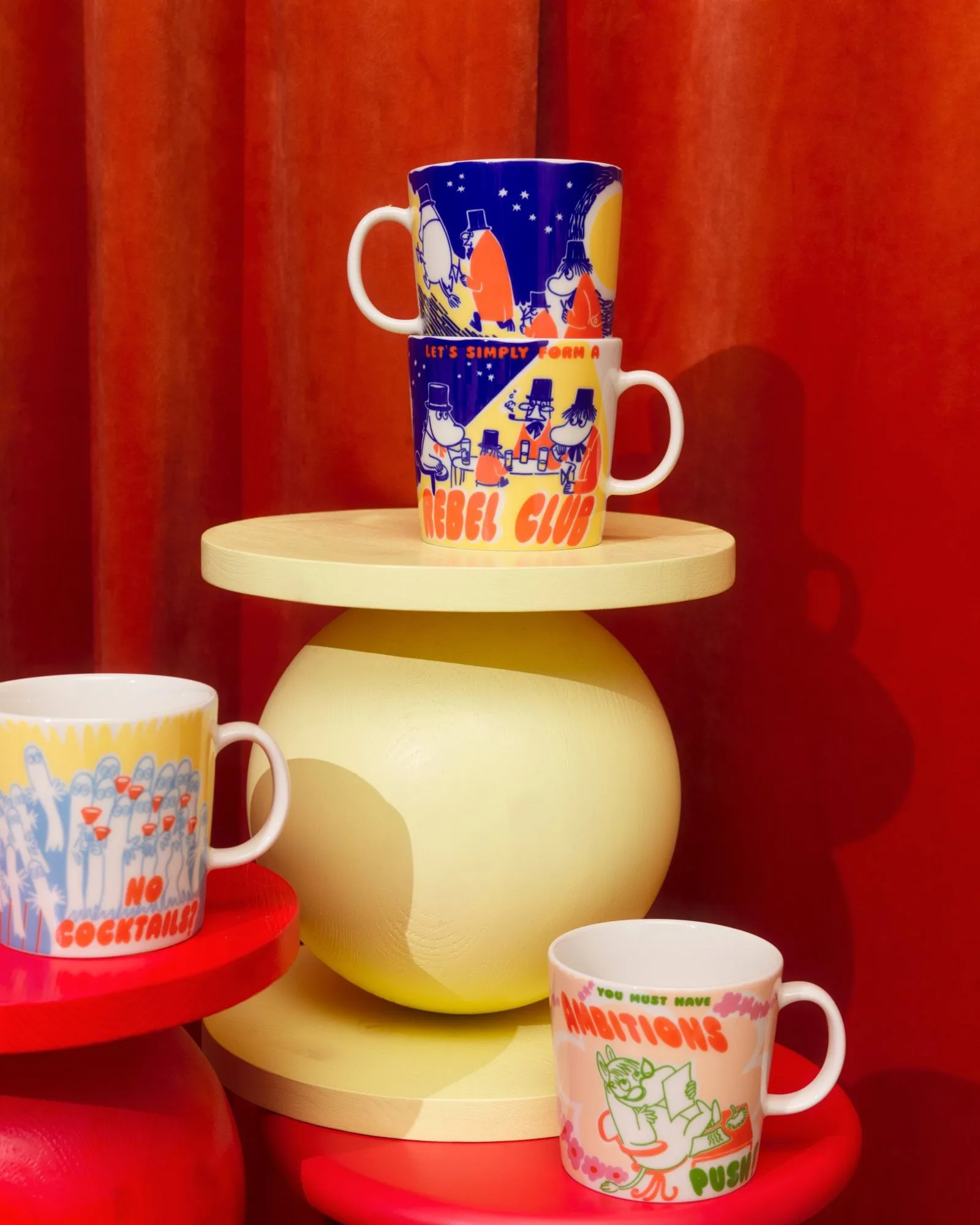 Rebel Club Moomin mug, 40 cl Moomin Arabia