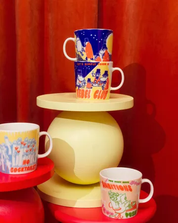 Rebel Club Moomin mug - 40 cl - Moomin Arabia