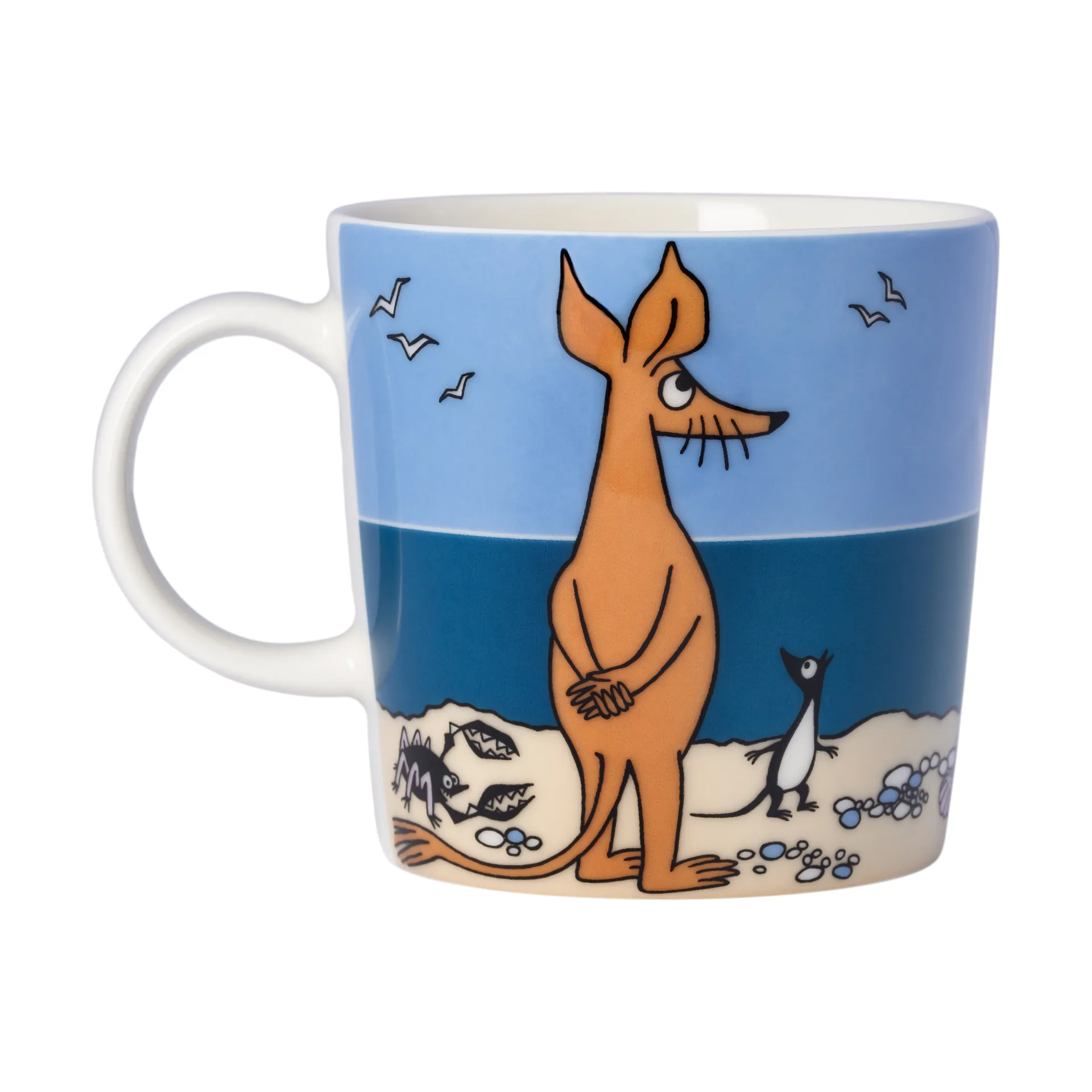 Sniff Moomin mug 30 cl, Blue Moomin Arabia