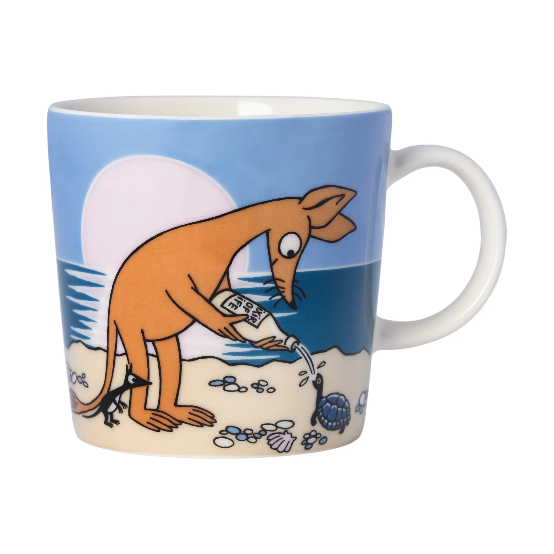 Sniff Moomin mug 30 cl, Blue Moomin Arabia