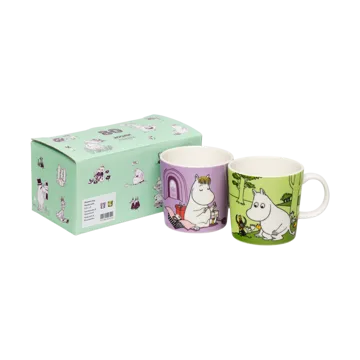 Snorkmaiden & Moomintroll Moomin Mug 2 pieces - 30 cl - Moomin Arabia