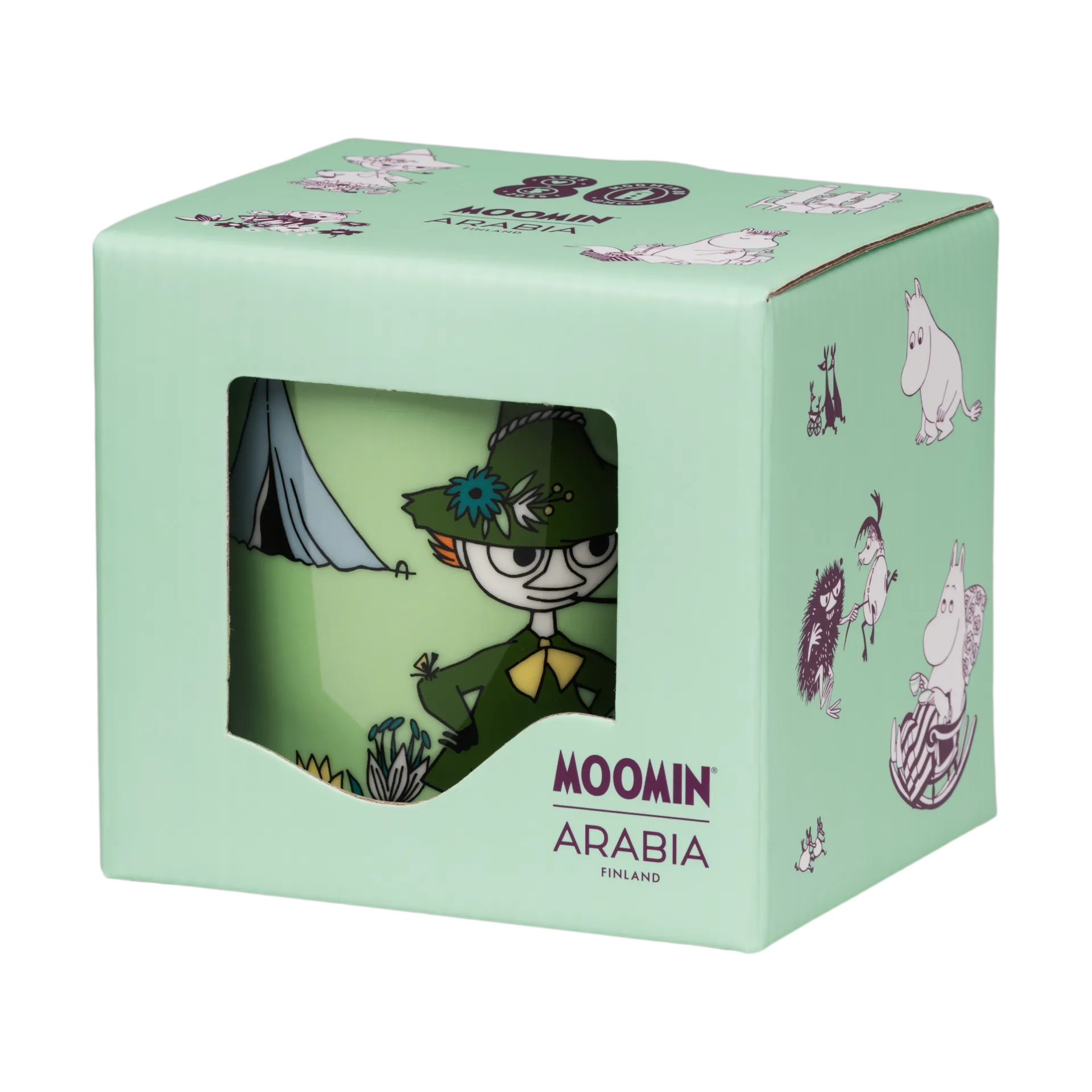 Snufkin Moomin Mug 80th Anniversary, 30 cl Moomin Arabia