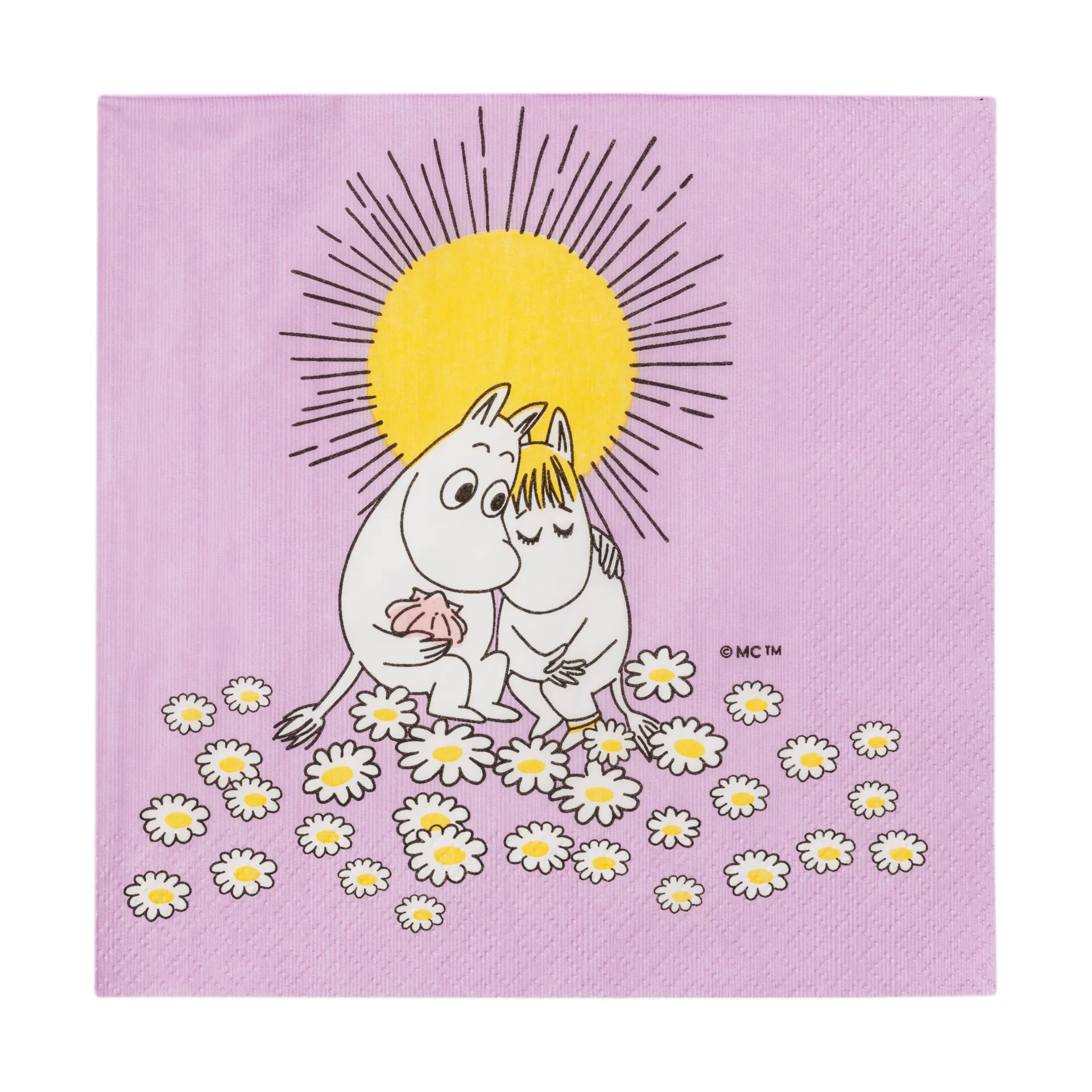 Sweethearts Moomin paper napkin 33x33 cm, 20-pack Moomin Arabia