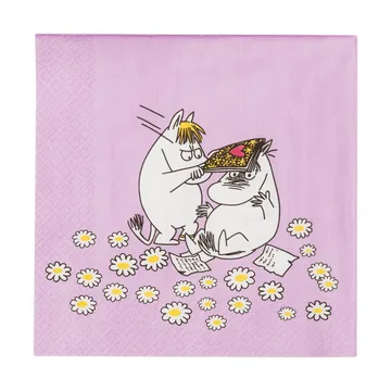 Sweethearts Moomin paper napkin 33x33 cm - 20-pack - Moomin Arabia