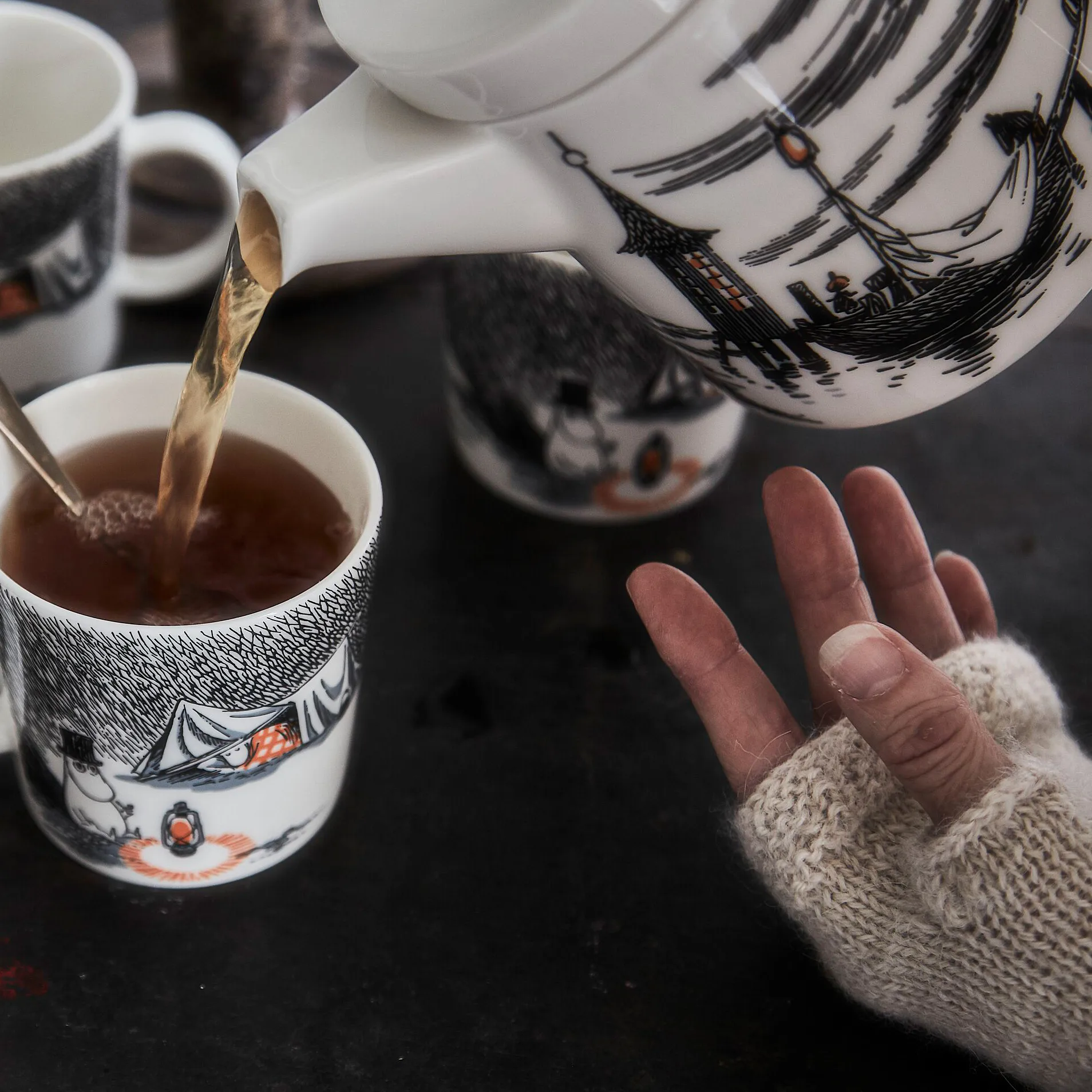 True to its origins Mumin teapot, 70 cl Moomin Arabia