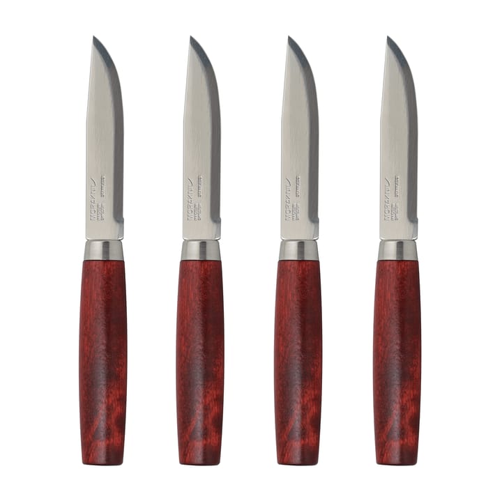 Morakniv Classic Steak Knife 4-pack, red Morakniv