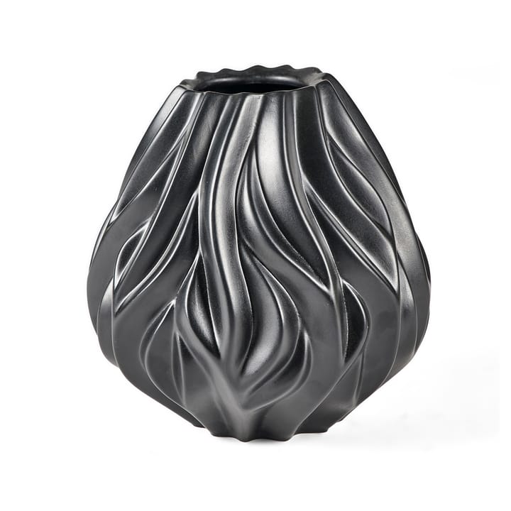Flame vase 19 cm, black Morsø