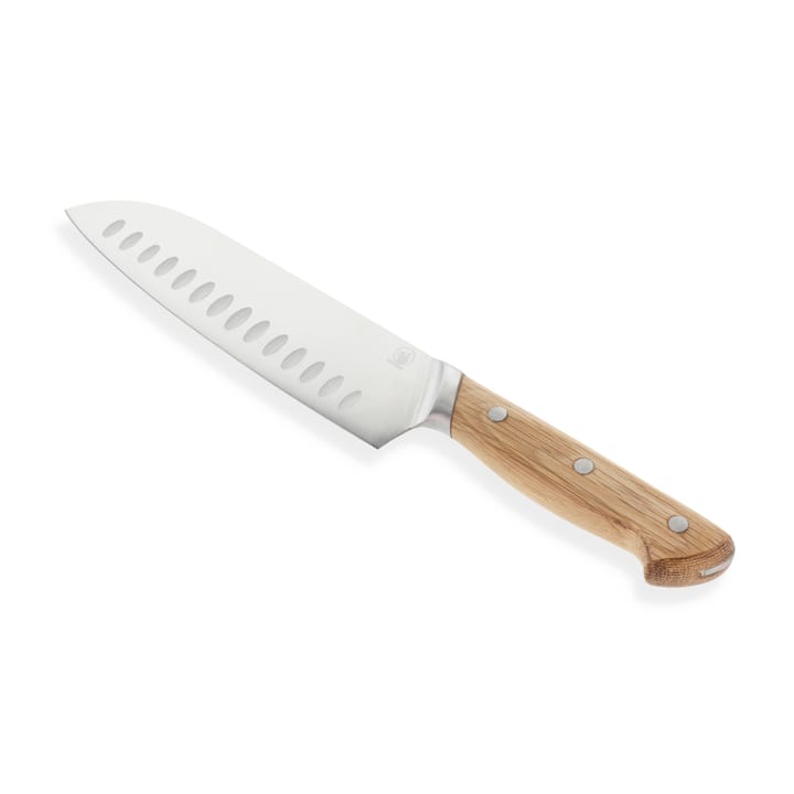 Foresta santoku knife 30 cm, Stainless steel-oak Morsø