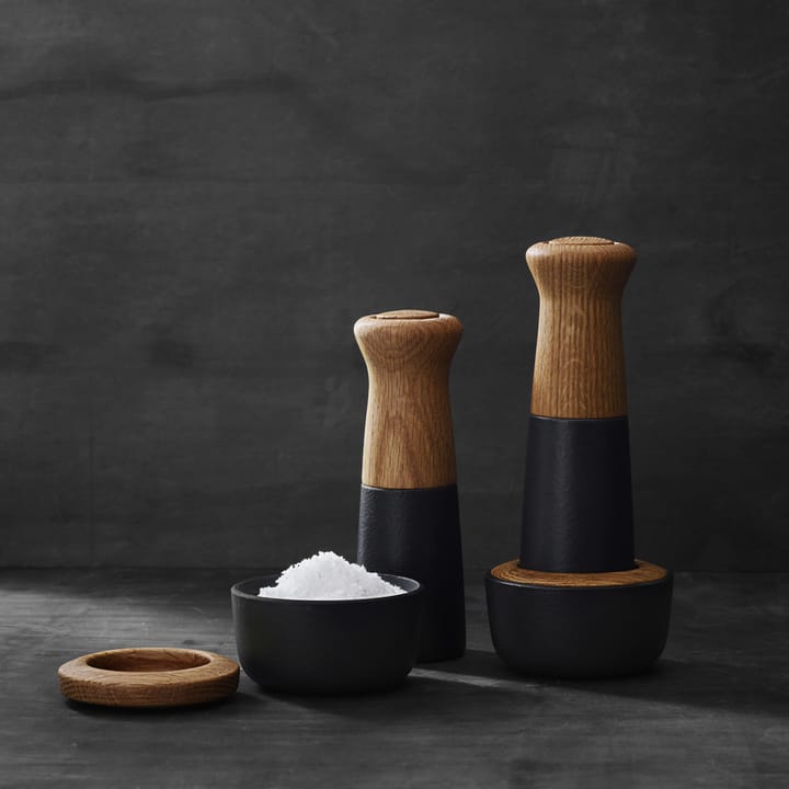 Morsø Kit Salt bowl with lid, Oak-black Morsø