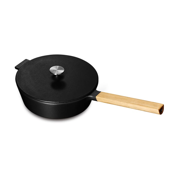NAC saucepan with lid 2.2 l, Cast iron-oak Morsø