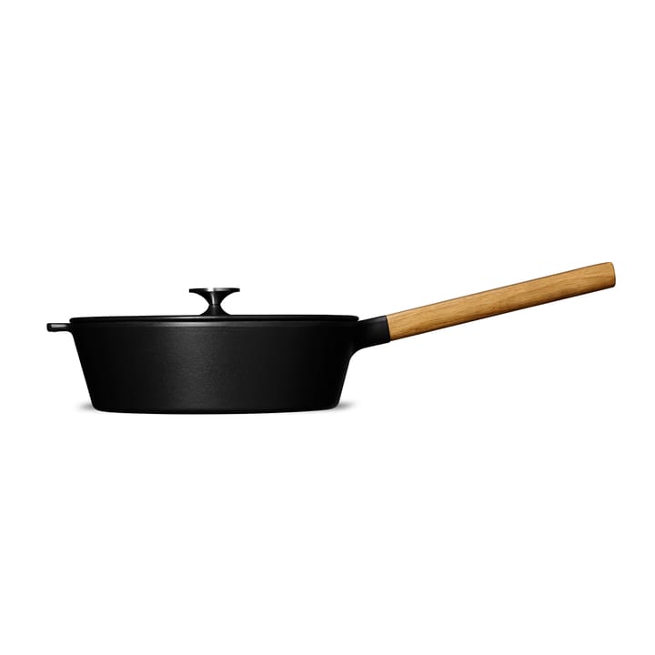 NAC saucepan with lid 2.2 l, Cast iron-oak Morsø