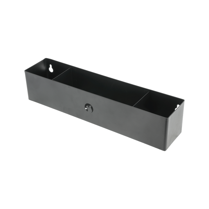 Sidebox for Garden/Terra storage shelf - Black - Morsø