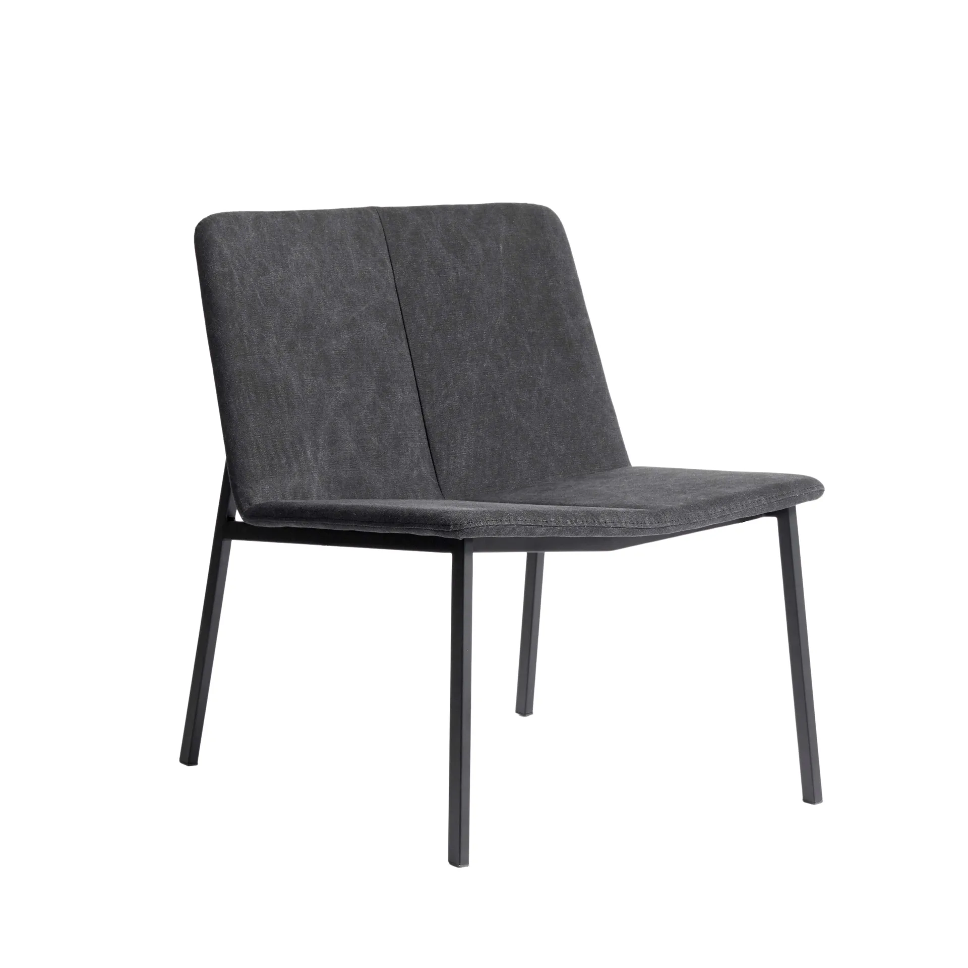 Chamfer lounge chair, Anthracite MUUBS