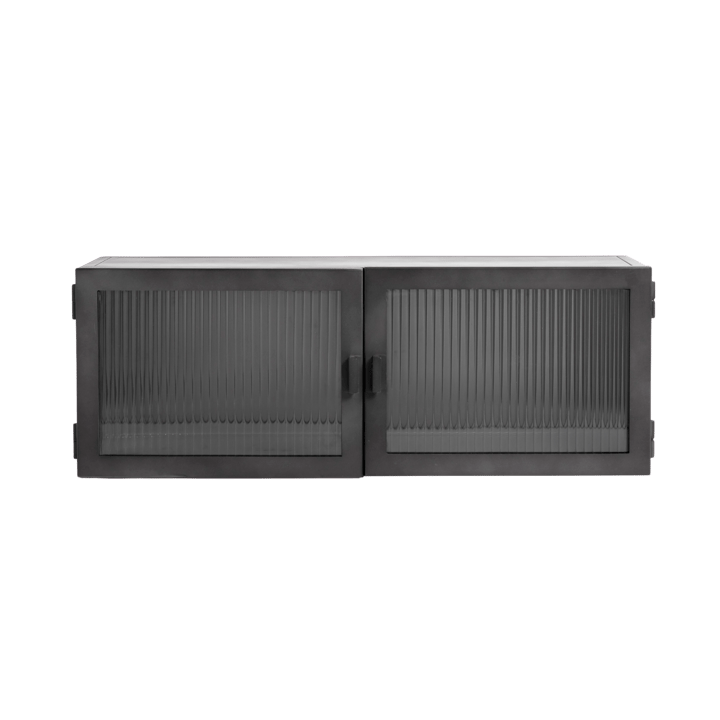 Dallas wall cabinet 80 cm, Black MUUBS