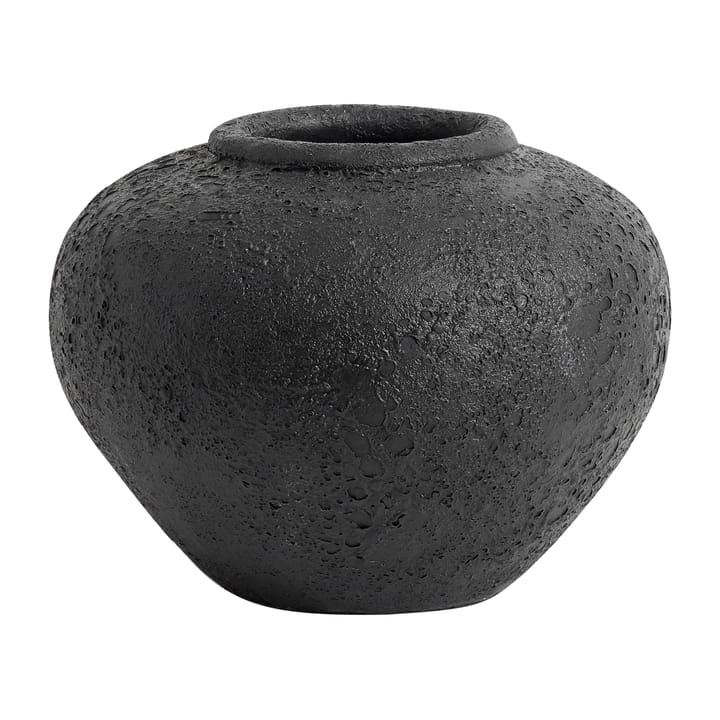 Luna flower pot Ø25 cm, Black MUUBS