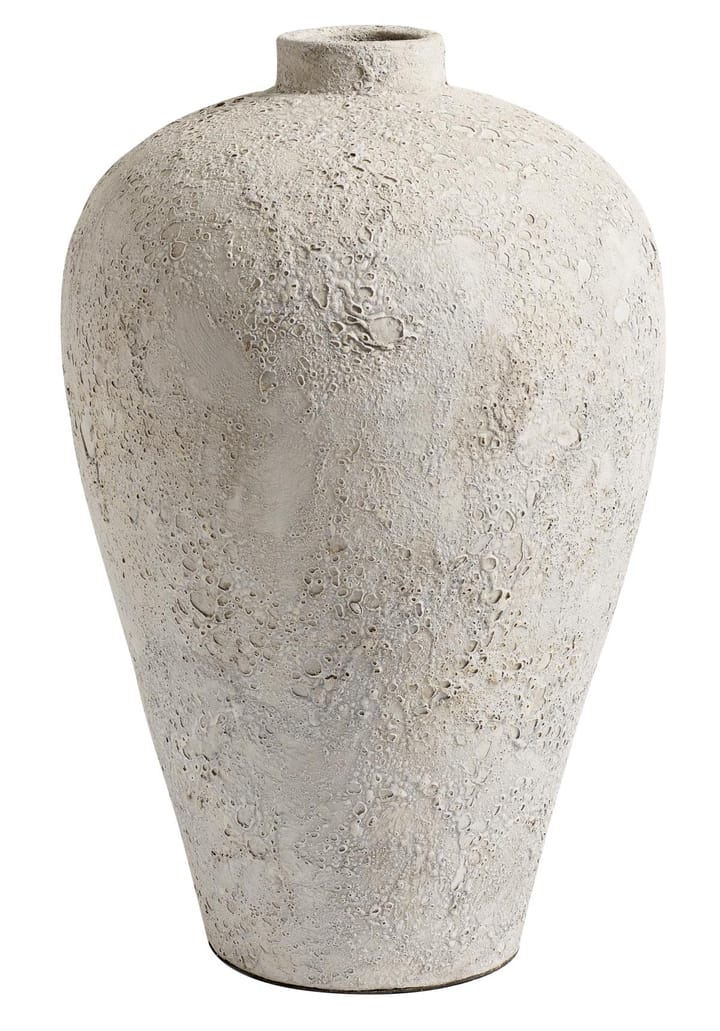 Luna pot 60x35cm - Gray-terracotta - MUUBS