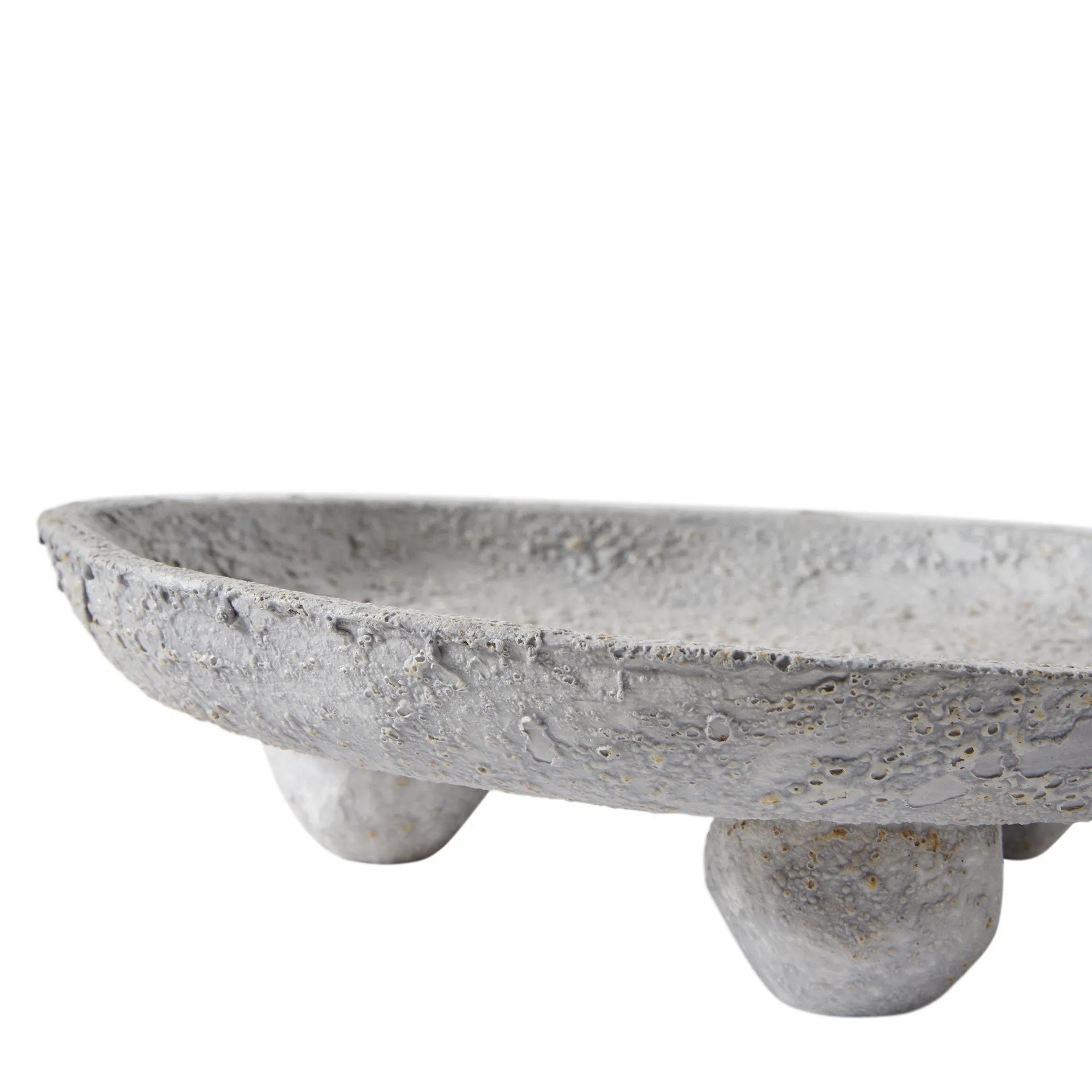 Luna tray, Grey, Ø34x8 cm MUUBS