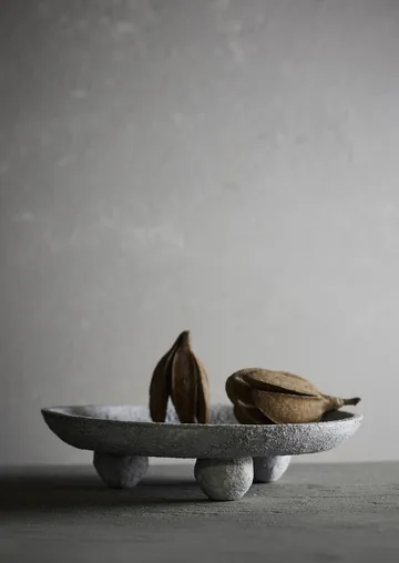 Luna tray - Grey, Ø34x8 cm - MUUBS