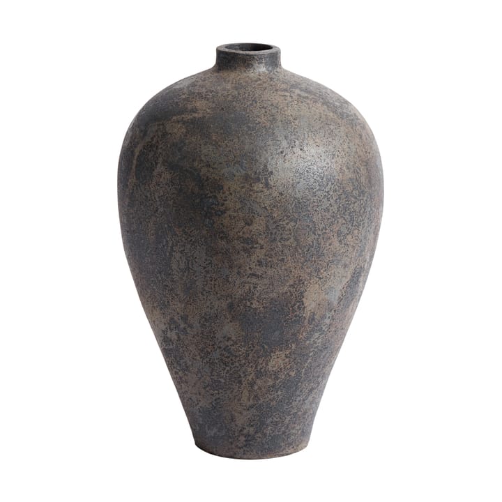 Memory flower pot-vase 60 cm, Brown/grey terracotta MUUBS