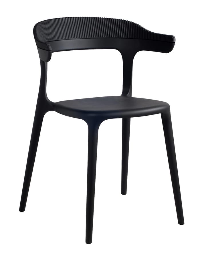 Muubs Luna Stripe chair - Black - MUUBS