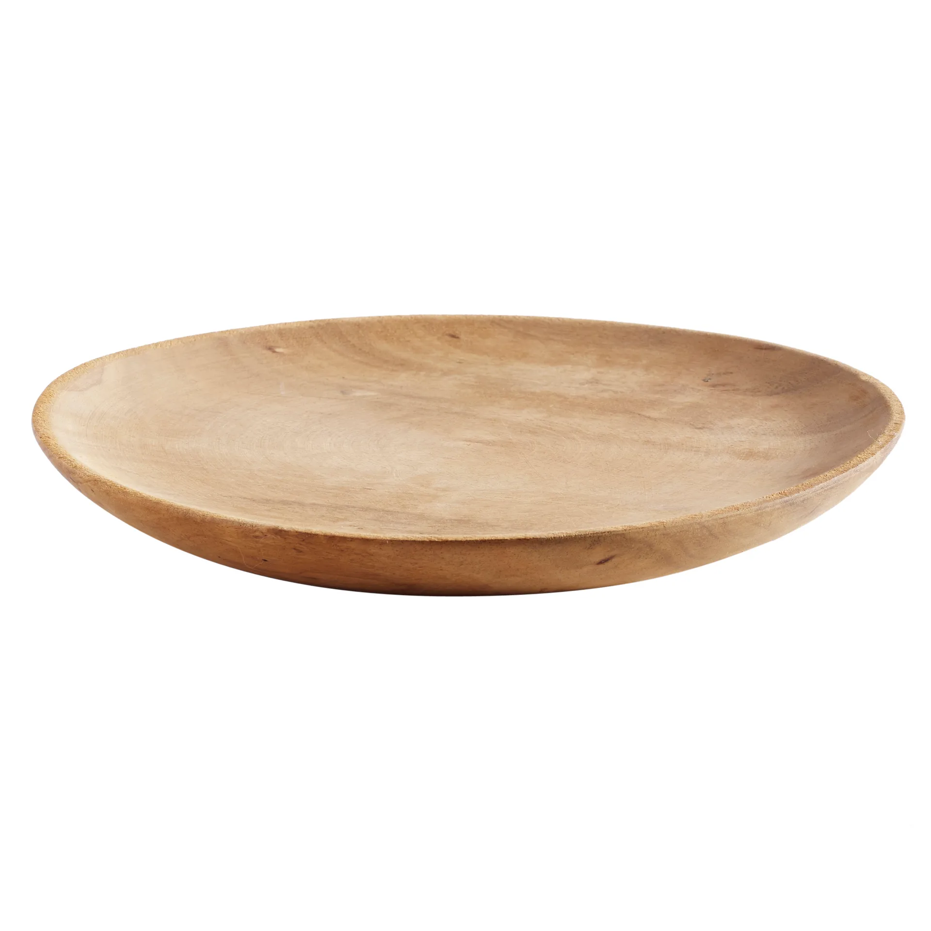 Muubs teak plate 26 cm, Nature MUUBS