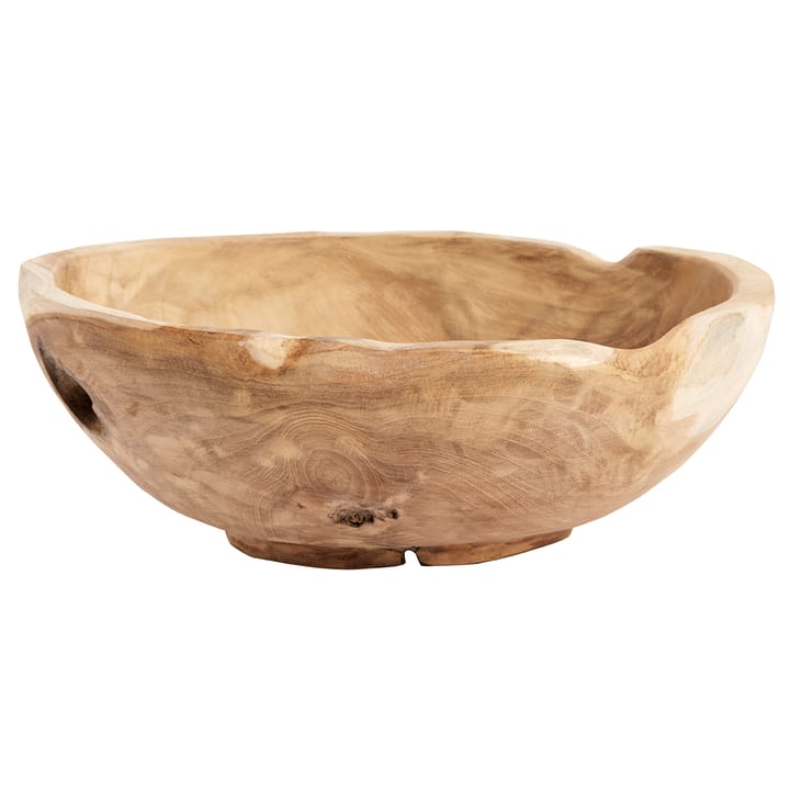 Muubs teak salad bowl 30 cm - Nature - MUUBS