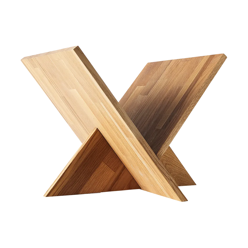Ottawa magazine holder, Natural oak MUUBS