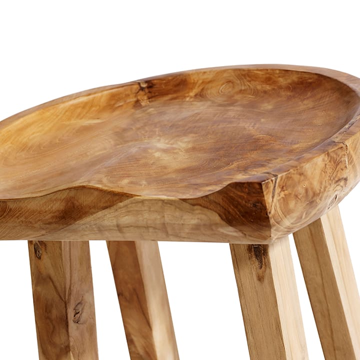 Oval barstool, Natural MUUBS