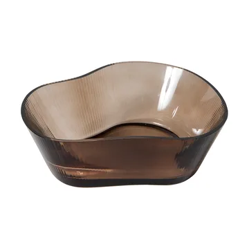 Ripe bowl - Smoked brown, Ø17.5x5 cm - MUUBS
