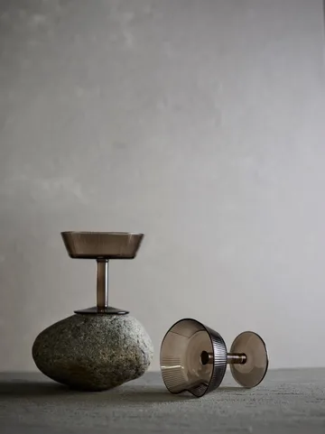 Ripe cocktail glass 15 cl - Smoked brown - MUUBS