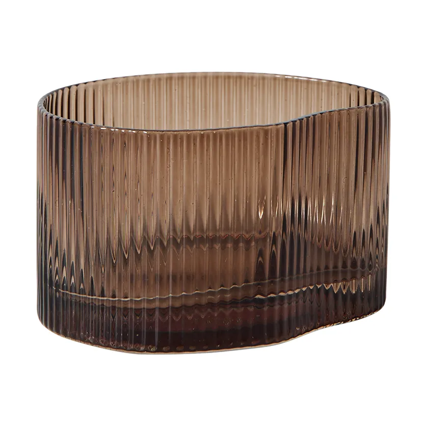 Ripe low drinking glass 20 cl, Smoked brown MUUBS