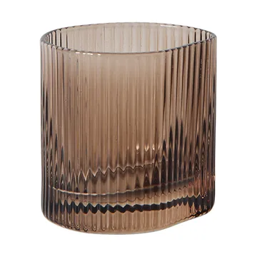 Ripe mini drinking glass 8 cl - Smoked brown - MUUBS