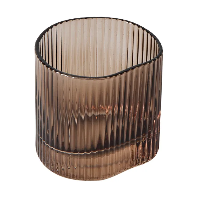 Ripe mini drinking glass 8 cl, Smoked brown MUUBS