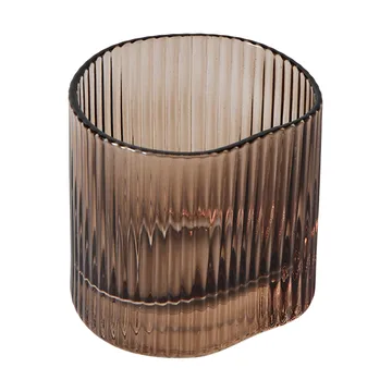 Ripe mini drinking glass 8 cl - Smoked brown - MUUBS