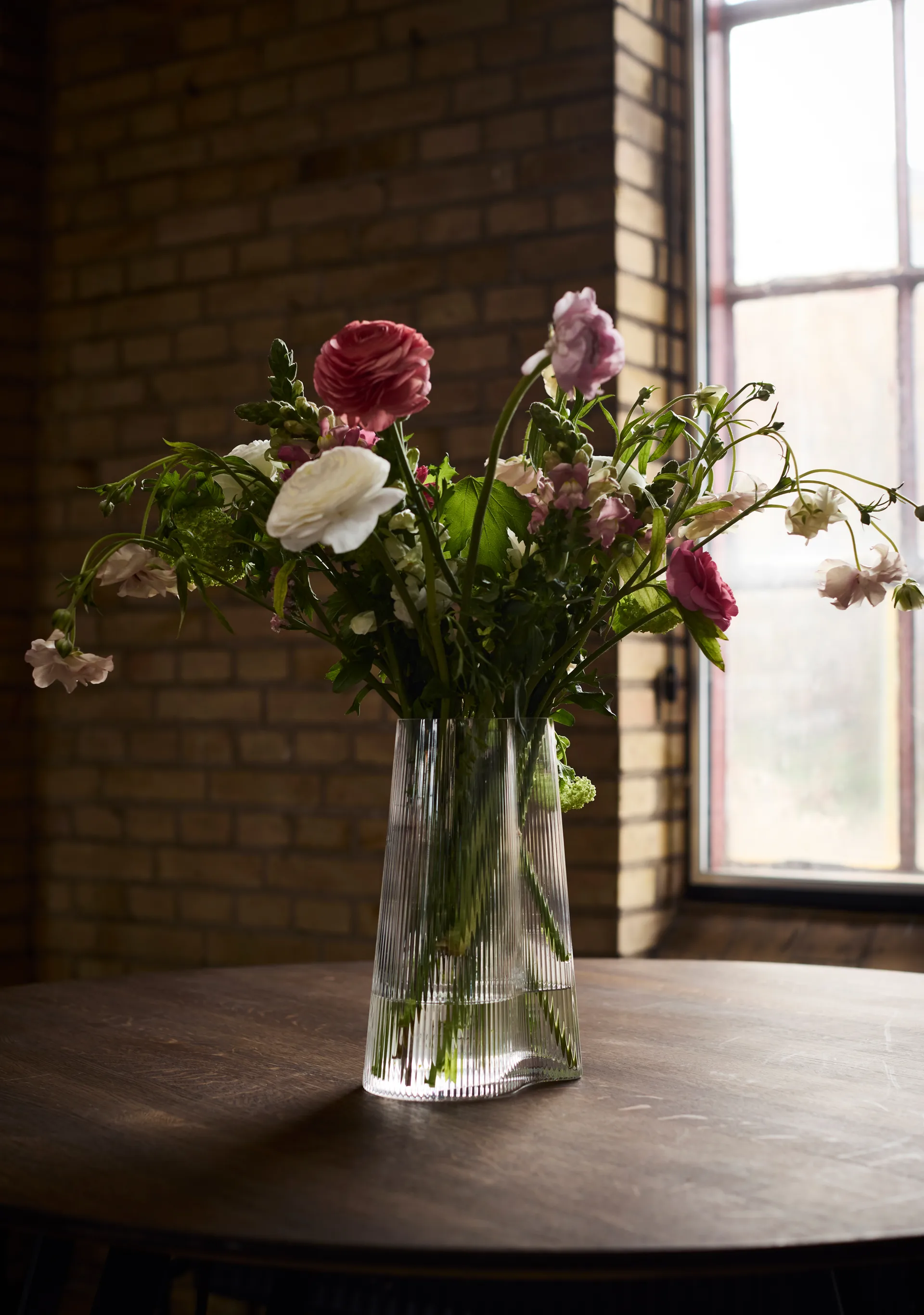 Ripe vase, Clear, 26 cm MUUBS
