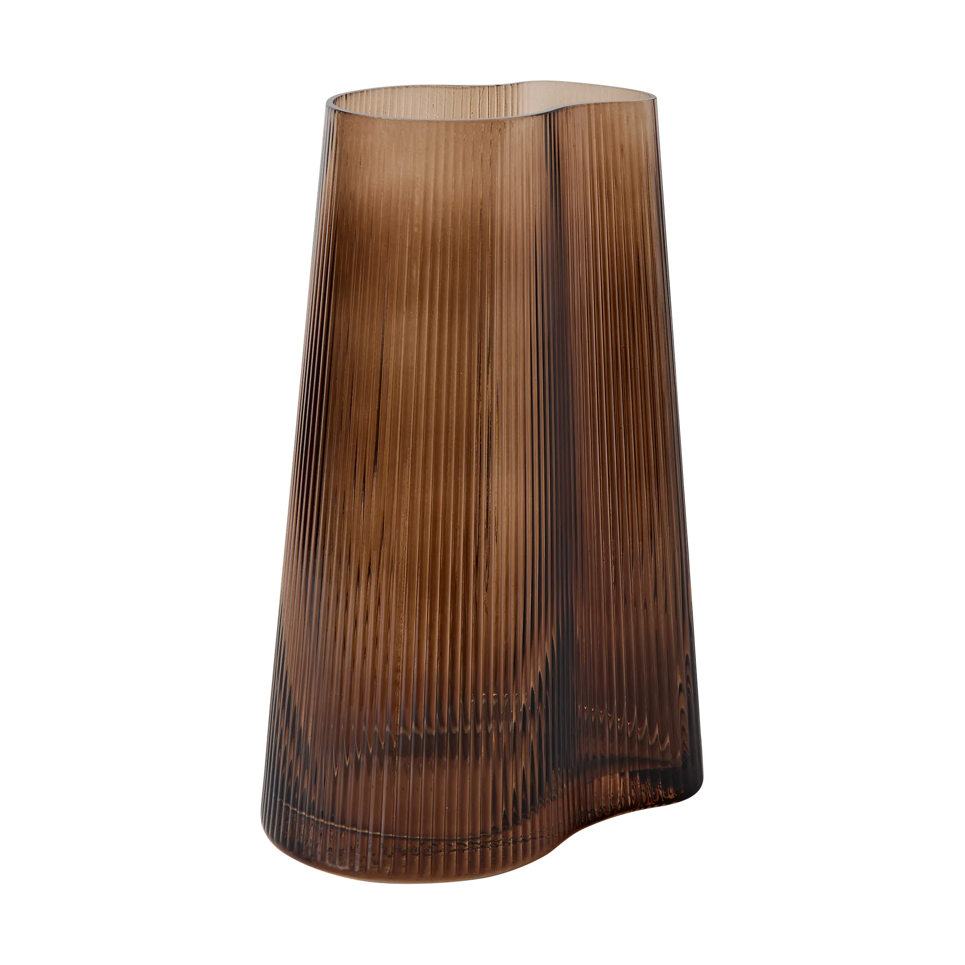 Ripe vase, Smoked brown, 26 cm MUUBS