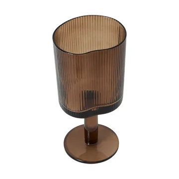 Ripe white wine glass 21 cl - Smoked brown - MUUBS