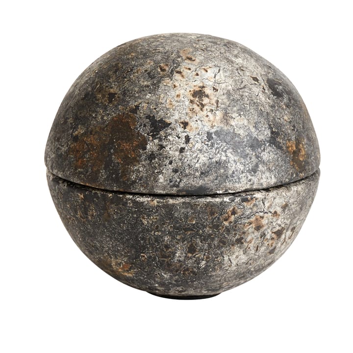 Stain Bonbonniere Ash Ø15 cm, Rust-gray MUUBS