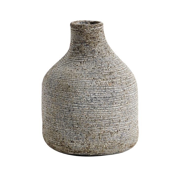 Stain vase small, Grey-brown MUUBS