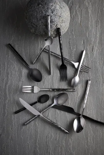 Uta cutlery 16 pieces - Polished steel - MUUBS