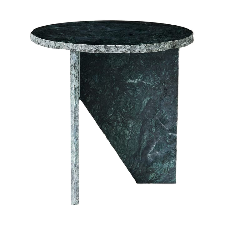 Verde side table Ø40 cm, Green marble MUUBS