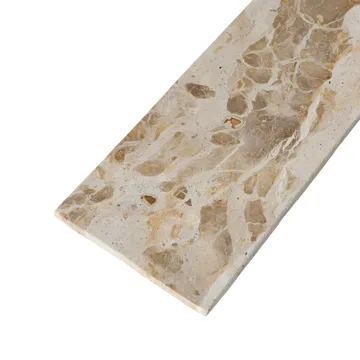 White decorative tray - Seashell, 30x12 cm - MUUBS