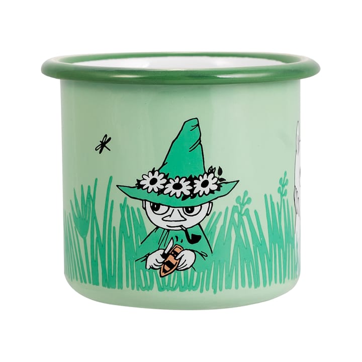 Boys enamel mug 25 cl, Green Muurla