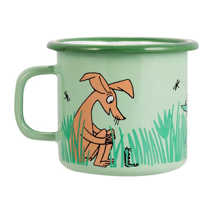 Boys enamel mug 25 cl, Green Muurla