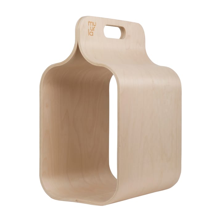 Carrier newspaper holder, Beech Muurla